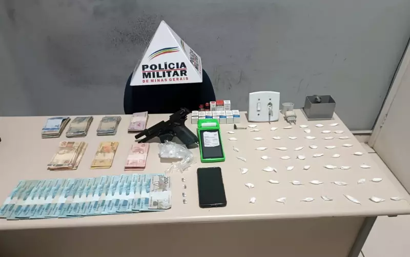 Adega vira fachada para tráfico: homem é preso em Ouro Fino, MG