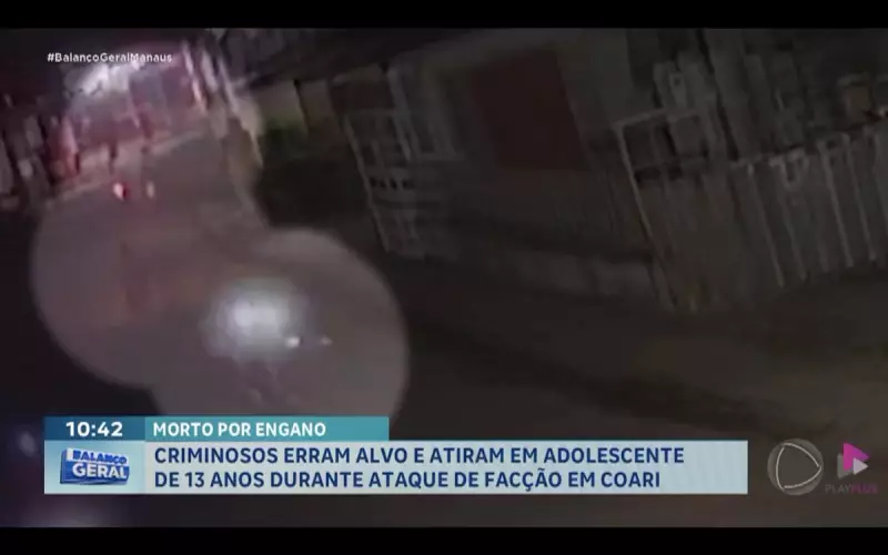 Adolescente de 13 anos é morto em Coari após criminosos errarem alvo em ataque de facção