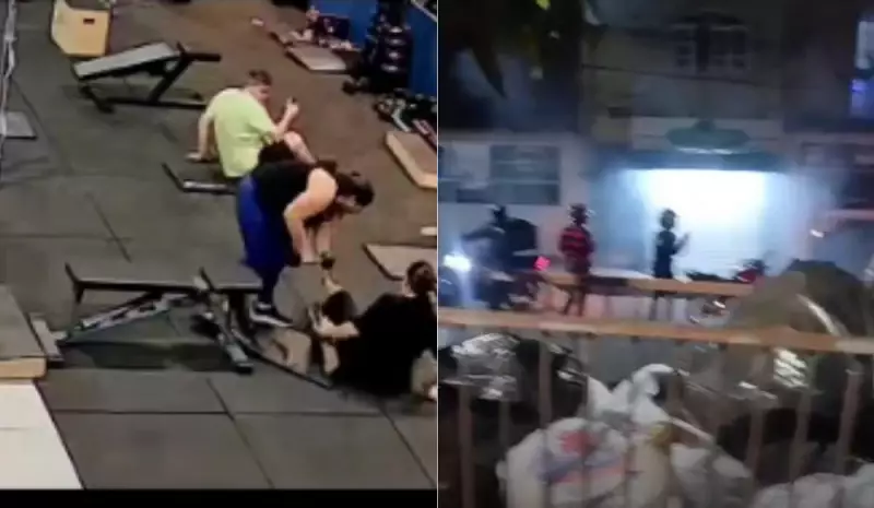 Adolescente é baleada em academia após briga entre motoboys e cliente em Vitória