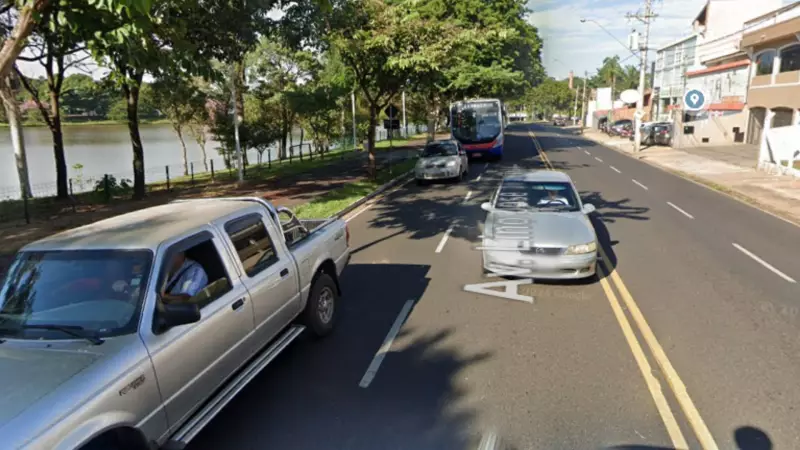 Adolescente sofre acidente grave ao colidir bicicleta com ônibus em São José do Rio Preto