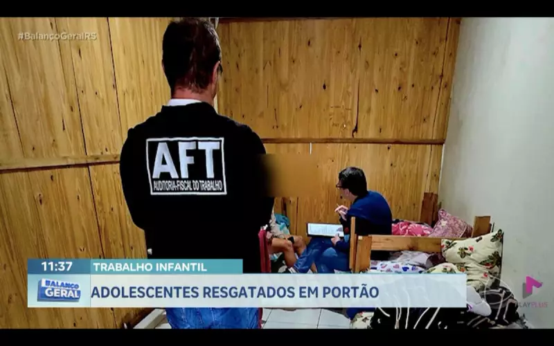Adolescentes resgatados de trabalho infantil em Portão: um alerta para a sociedade