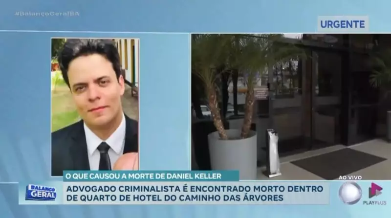 Advogado criminalista Daniel Keller é encontrado morto em hotel na Bahia: detalhes do caso
