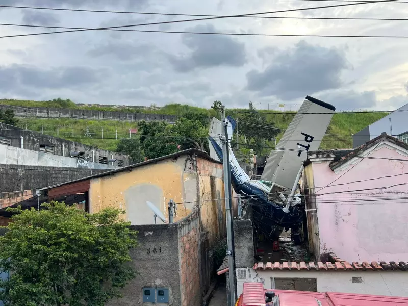 Aeronáutica conclui investigação sobre queda de avião em BH: piloto não estava habilitado para voar