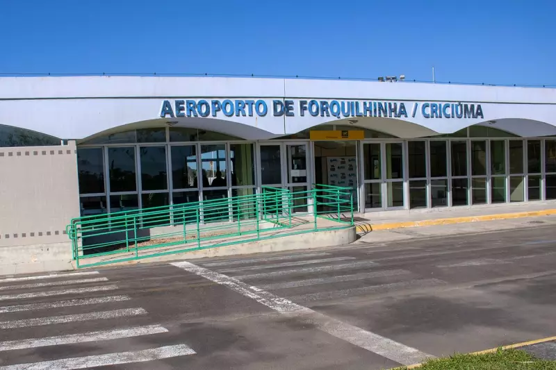 Aeroporto de Forquilhinha está prestes a retomar voos comerciais: negociação 99% certa
