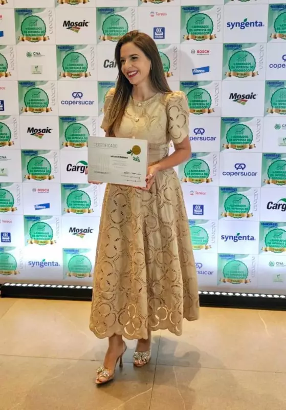 Agro Record Brasília: Williane Rodrigues conquista prêmio nacional e coloca capital no mapa do agronegócio