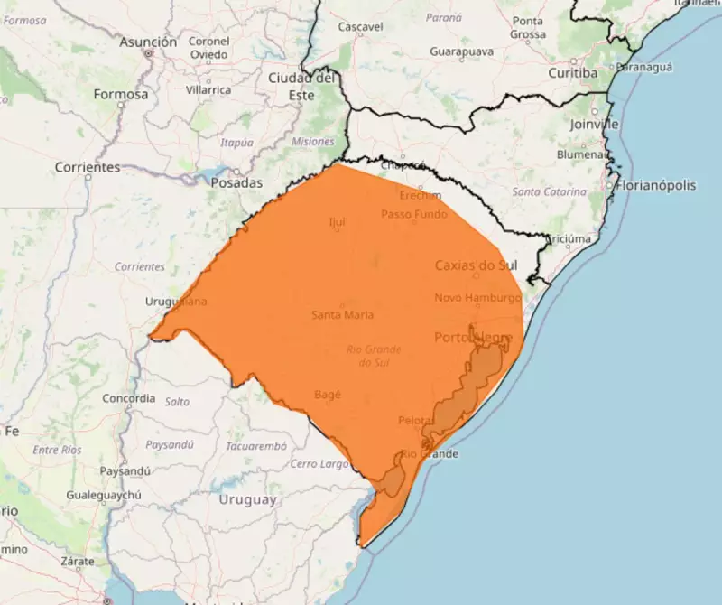 Alerta de tempestade no Rio Grande do Sul: saiba como se preparar até quinta-feira