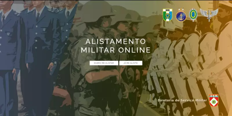 Alistamento Militar 2025: Inscrições abertas até 30 de junho. Saiba como participar!