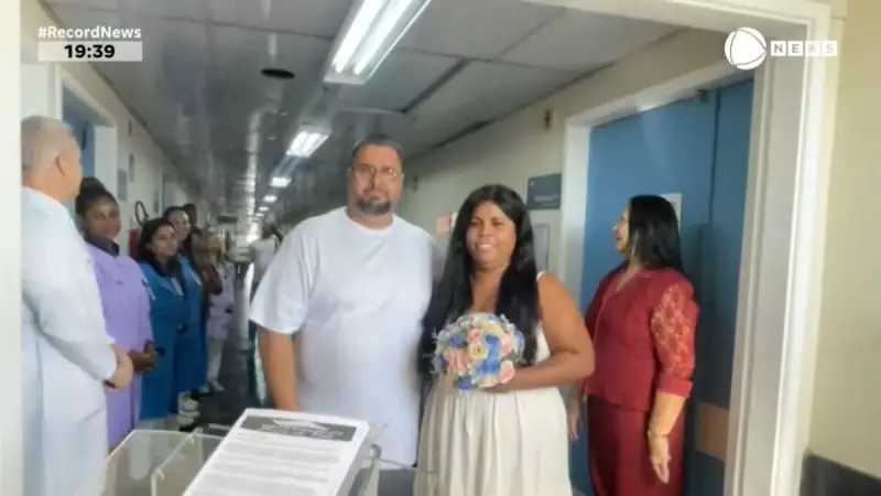 Amor em Tempos de Hospital: Casal Oficializa União em Cerimônia Comovente no Rio de Janeiro