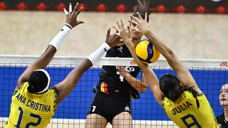 Ana Cristina brilha e Brasil vence a Bélgica na Liga das Nações de Vôlei