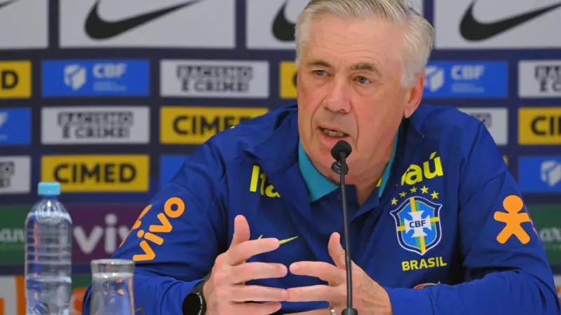 Ancelotti elogia defesa, mas reconhece baixo rendimento do ataque da Seleção Brasileira