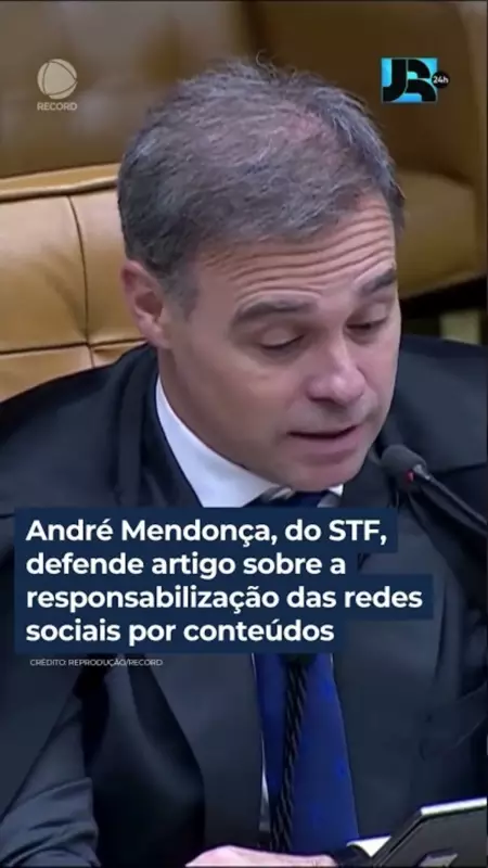 André Mendonça defende responsabilização das redes sociais por conteúdos ilegais em Shorts