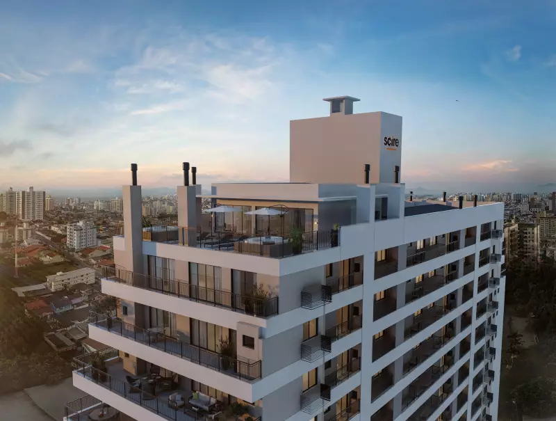 Apartamentos com vista panorâmica e descontos imperdíveis em São José - SC