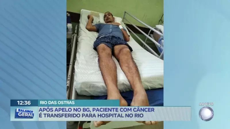 Apelo emocionante no Balanço Geral RJ garante transferência de paciente com câncer para hospital especializado
