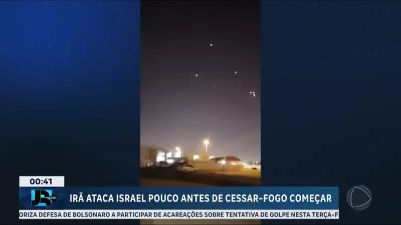 Apesar de cessar-fogo, Irã realiza novos ataques a Israel e deixa três mortos