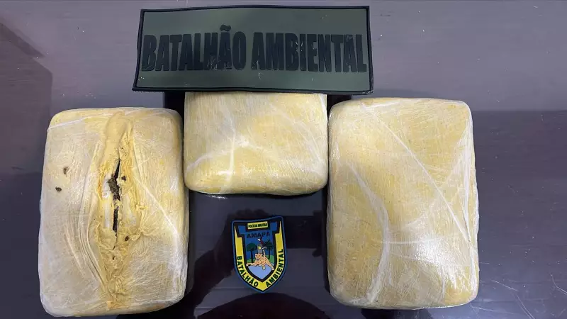 Apreensão de drogas em barco: carga vinda de Santarém para o Amapá é interceptada