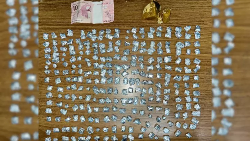 Apreensão recorde: homem é preso com mais de 270 porções de crack em Araçatuba