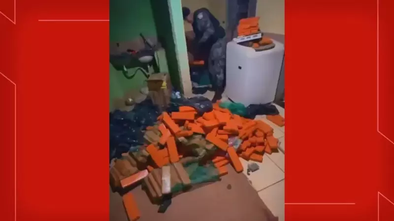 Apreensão recorde: homem é preso com meia tonelada de maconha e armamento pesado no Sol Nascente