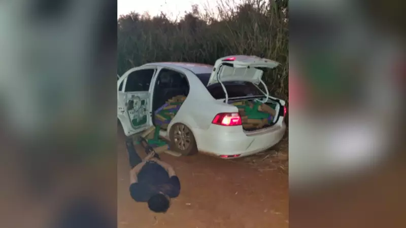 Apreensão recorde: mais de 800 kg de maconha interceptados na BR-153 com destino a Uberlândia