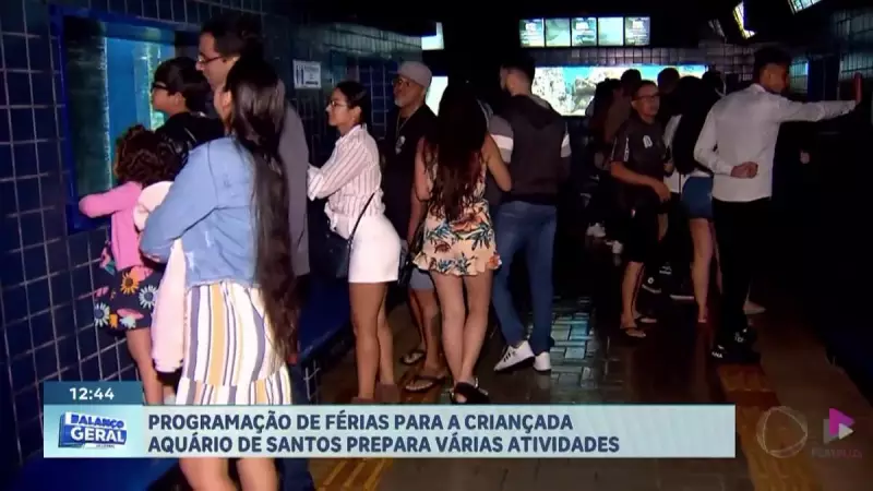 Aquário de Santos tem programação interativa para as férias: confira as atrações!