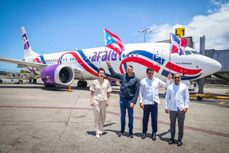 Arajet inicia voos entre Santo Domingo e San Juan com voo inaugural emocionante
