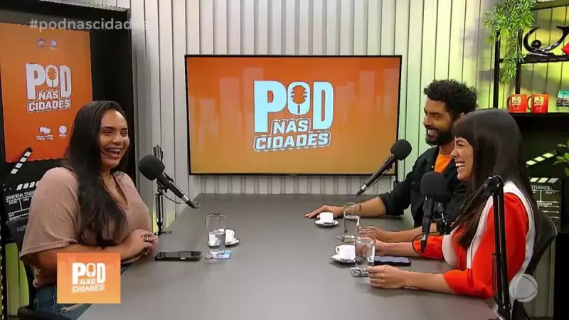 Ari Reis, dona da risada mais famosa do TikTok, é entrevistada no Record nas Cidades