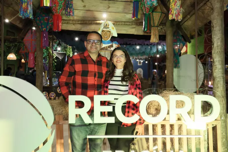 Arraiá da Record 2025: Confira as melhores fotos da festa junina mais animada do Brasil!
