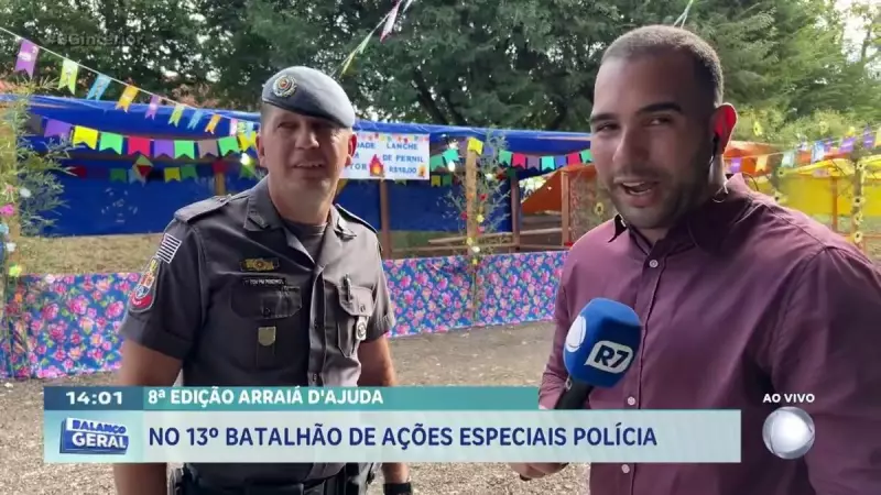 Arraiá d'Ajuda 2025: 8ª edição promete festa junina solidária no 13º Batalhão de Ações Especiais