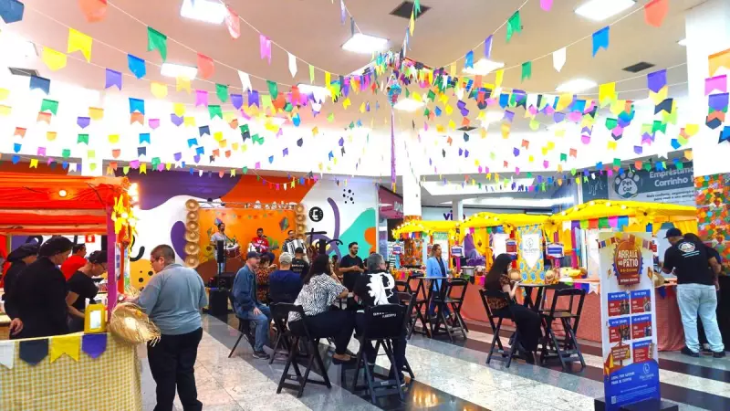 Arraia do Pátio Limeira Shopping: Festa Junina Imperdível Até Domingo (8)