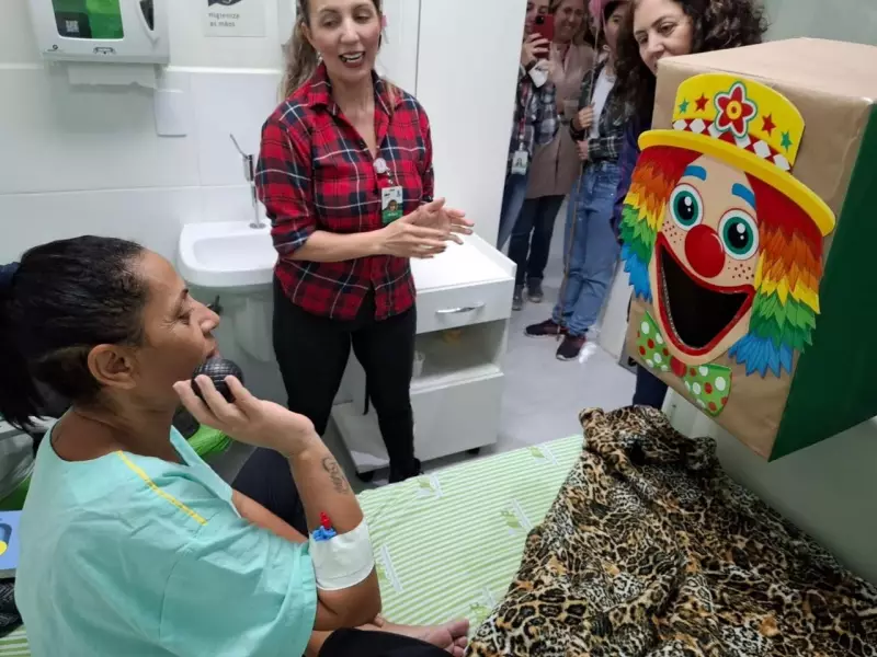Arraiá hospitalar: Pacientes celebram festa junina com alegria e integração em MS