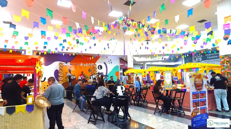 Arraial do Pátio Limeira Shopping: Festa Junina com Muita Animação até Domingo