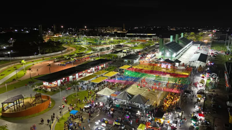 Arraial Junino no Parque Meio do Mundo: Veja Fotos da Primeira Noite de Festa em Macapá
