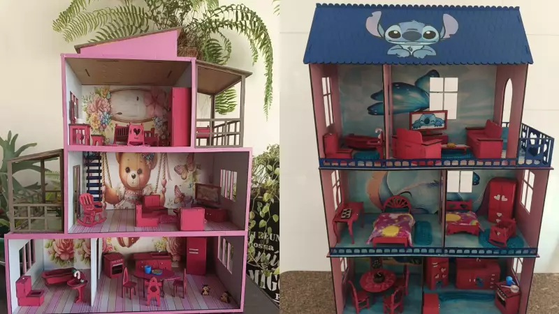 Artesã transforma sonho de criança em realidade com casas de boneca personalizadas em MS