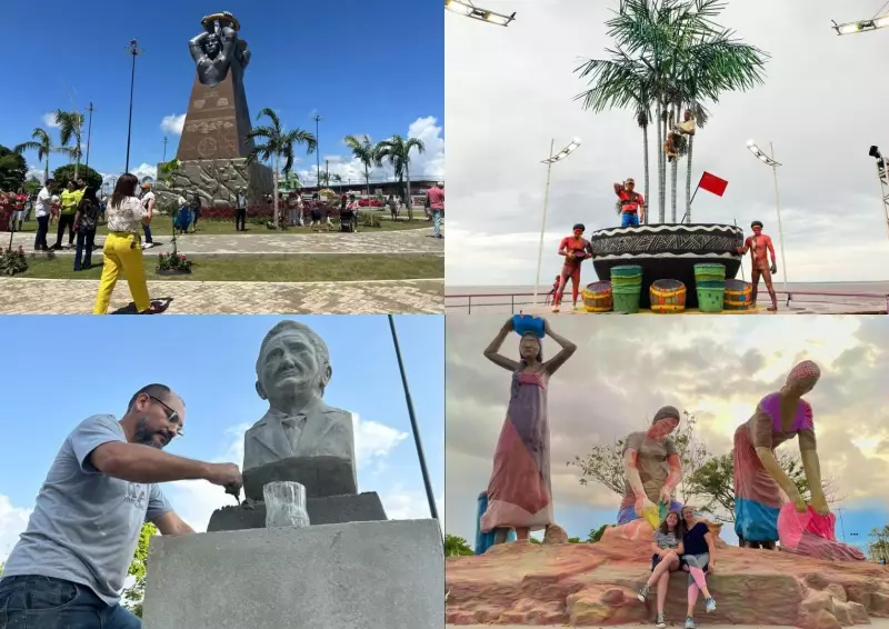 Artista amapaense transforma monumentos públicos em verdadeiras obras de arte cultural