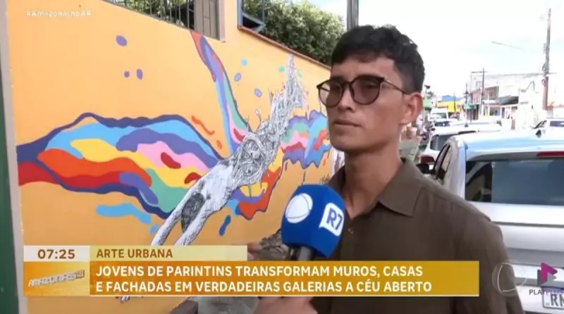 Artistas de Parintins transformam muros em telas e levam a cultura amazônica para todo o Brasil