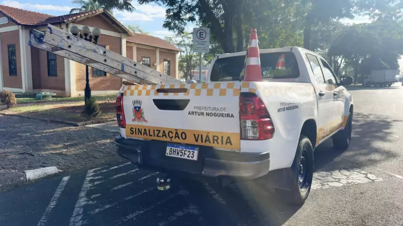 Artur Nogueira adota símbolo do autismo em vagas de estacionamento preferencial