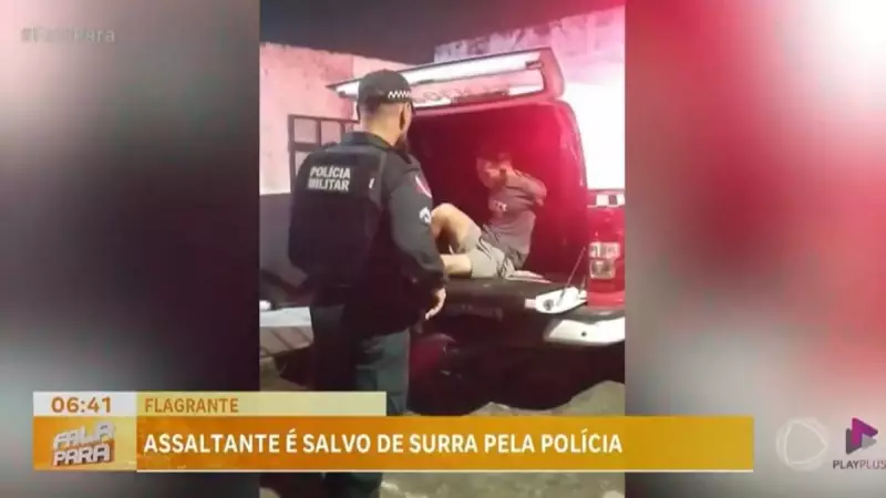 Assaltante é preso após ser rendido por moradores em Ananindeua, PA