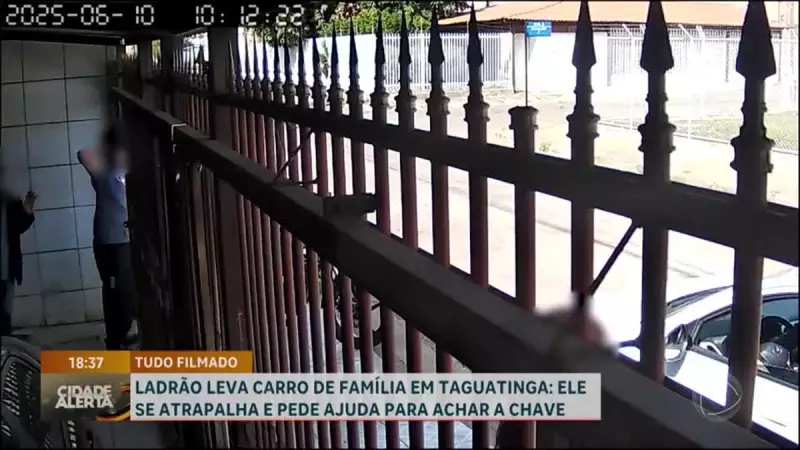 Assaltantes fazem reféns e pedem ajuda da vítima para ligar carro roubado no DF