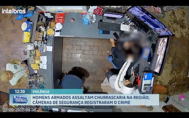 Assalto a churrascaria em Jaboticabal: Criminosos armados rendem funcionários