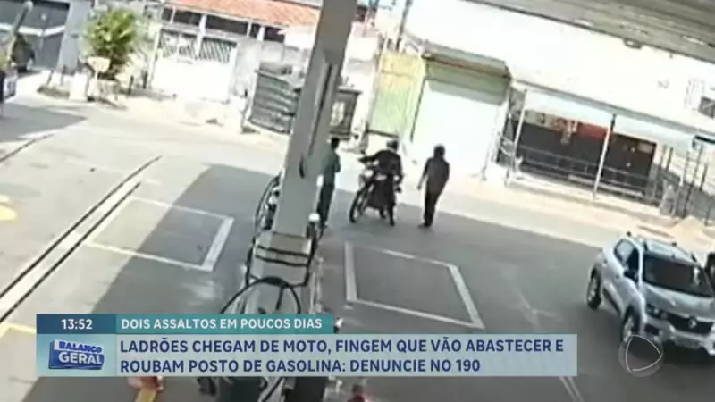 Assaltos a postos de gasolina assustam frentistas em Valparaíso de Goiás