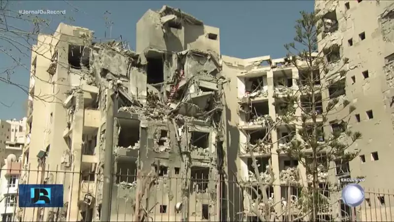 Ataque aéreo do Irã destrói prédio residencial em Israel: tensão aumenta no Oriente Médio