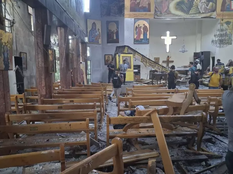 Atentado a igreja na Síria: homem-bomba explode durante missa em Damasco