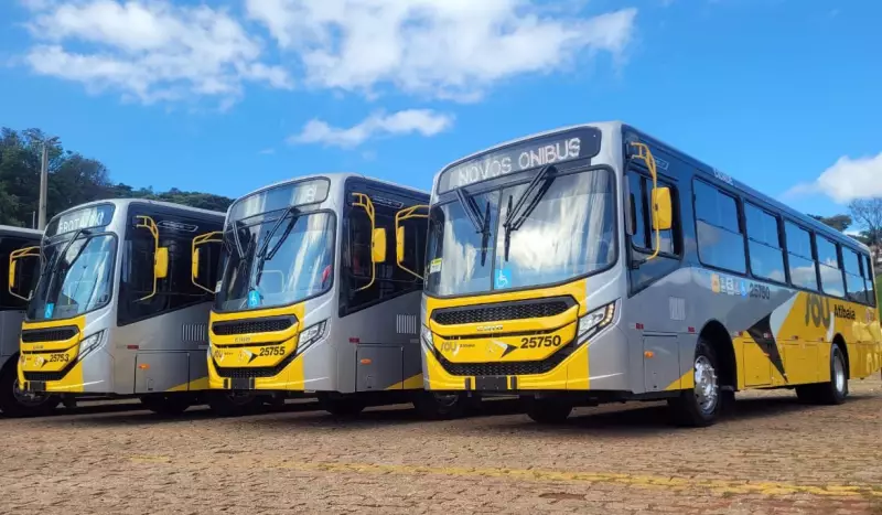 Atibaia renova frota de transporte público com 20 ônibus zero km