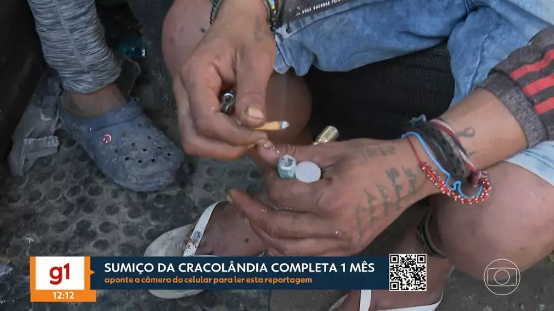 Aumento de usuários de drogas em Paraisópolis após esvaziamento da Cracolândia: Moradores relatam preocupação