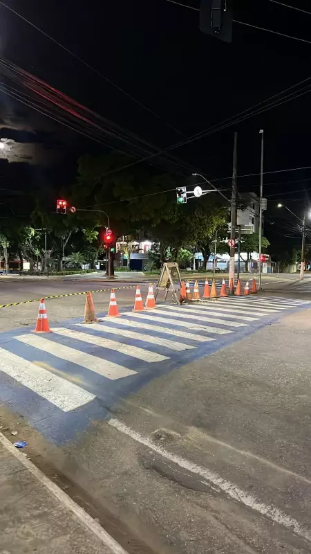Avenida Ceará em Rio Branco tem trecho interditado para obras do Complexo Aviário neste fim de semana