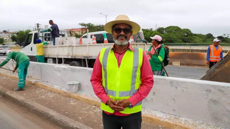 Avenida da FEB em Cuiabá passa por megaoperação de limpeza e revitalização