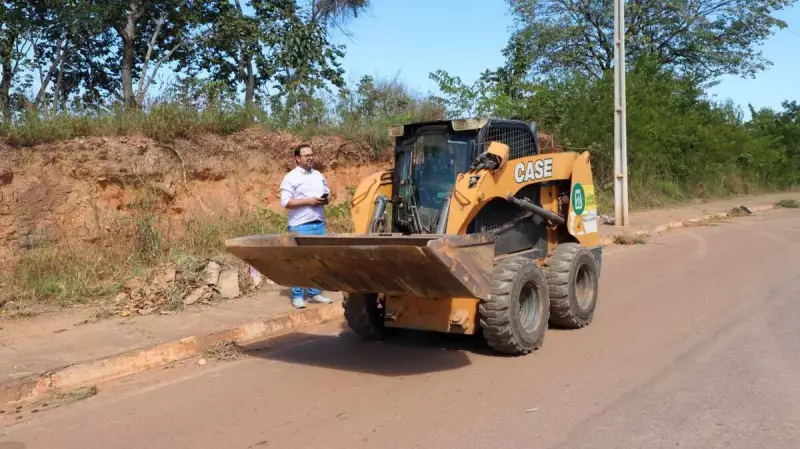 Avenida Pantaneira recebe serviços de zeladoria em Cuiabá: confira as melhorias