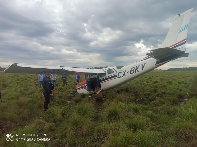 Avião é roubado de aeroclube na fronteira do Brasil com Uruguai e encontrado no Paraguai