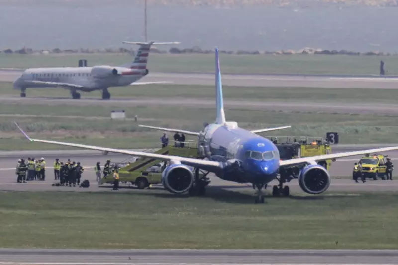 Avião sai da pista após pouso no aeroporto de Boston: veja detalhes do incidente