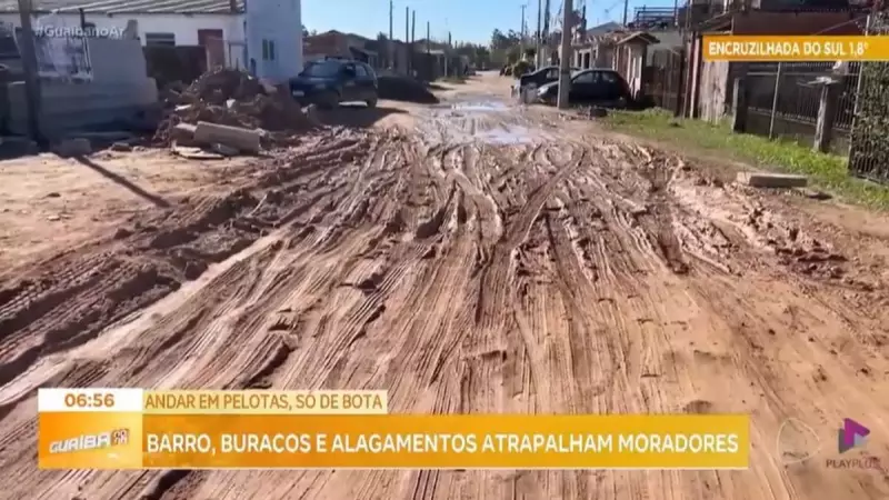 Bairro Areal no RS enfrenta infraestrutura precária e enchentes recorrentes