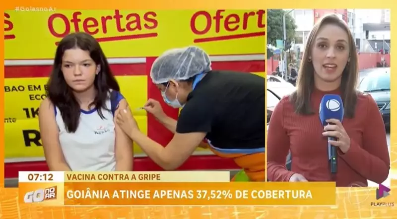 Baixa cobertura vacinal contra gripe em Goiânia acende alerta entre autoridades